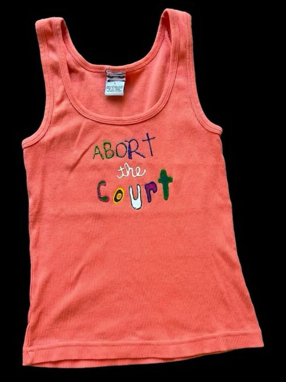Disco Witch Abort The Court 2 Inch Glossy Sticker