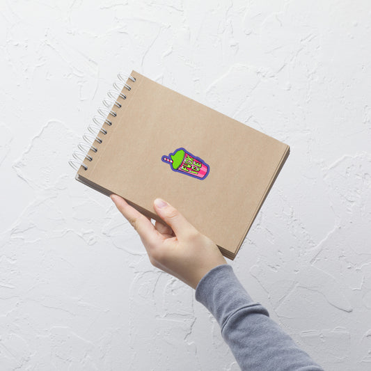 Fuck ICE Retro Slushee 3x3 Vinyl Sticker by Disco Witch